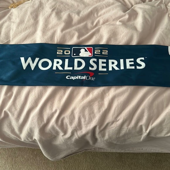 MLB Other - 3/$10 - MLB World Series 2022 Scarf Philadelphia Phillies Houston Astros